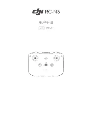 DJI大疆DJI RC-N3 遥控器